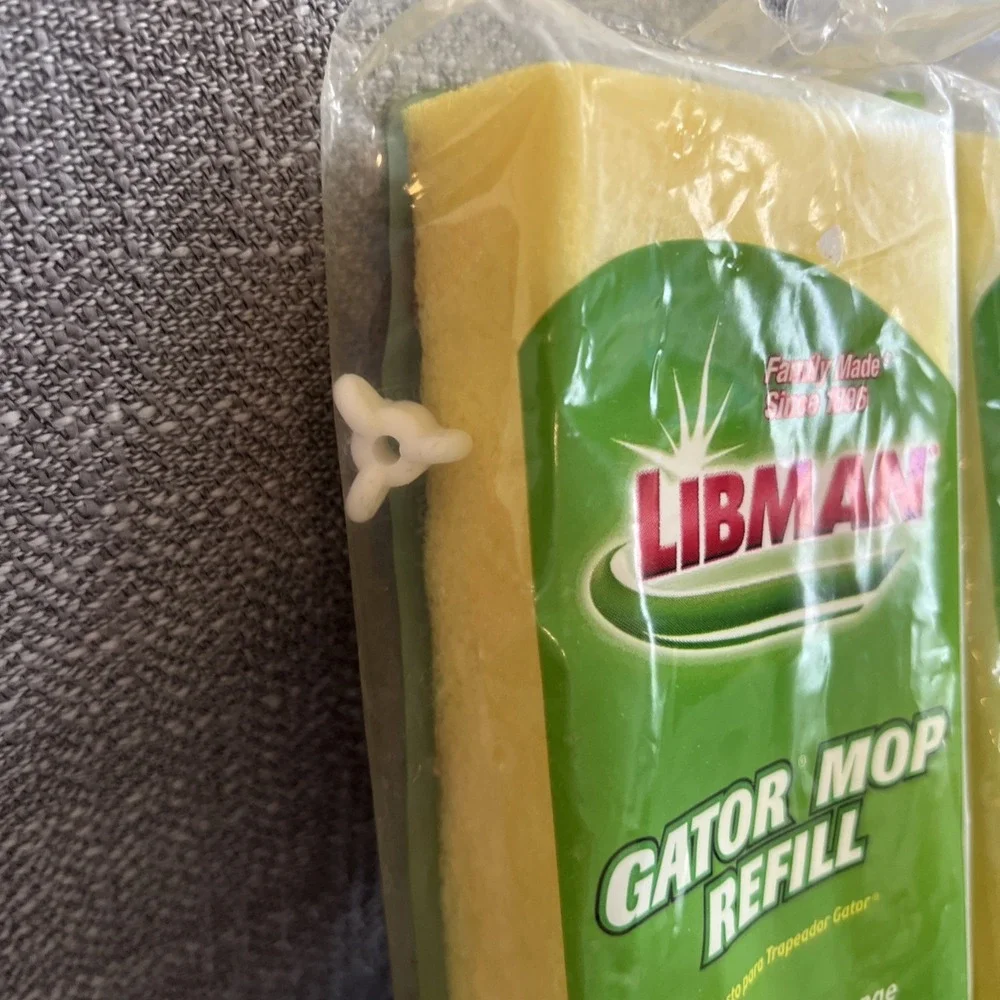 Libman Gator Mop Refill Sponge Fits 2020 Model #02021 NEW Made in USA Lot Of 2